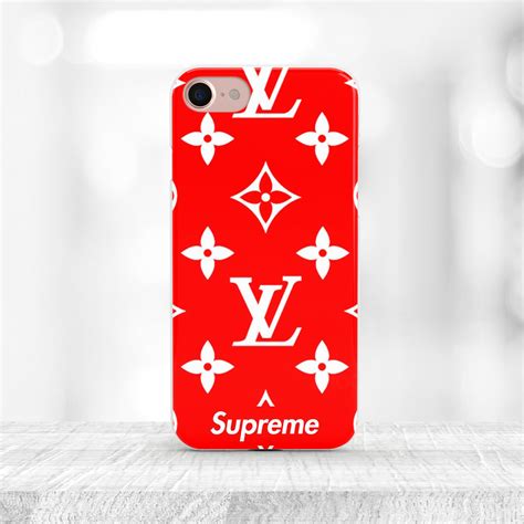 louis vuitton supreme iphone 7 plus case|louis vuitton iphone case price.